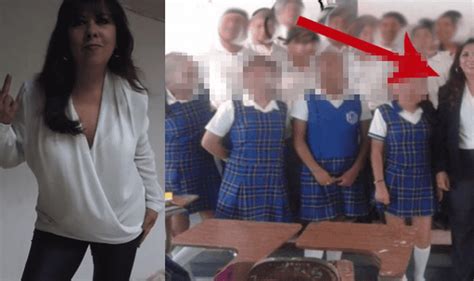 Teen students goes to the table of her busty teacher and she then starts seducing her to have sex. . Maestra follada